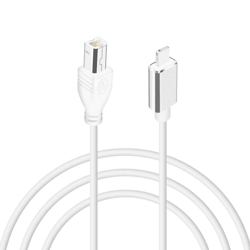 Midi- USB B zu iPhone iPad IOS14 Apfel Schnittstelle OTG Daten Kabel für Elektronische Klavier Trommel Elektrische Klavier Midi- Tastatur stecker