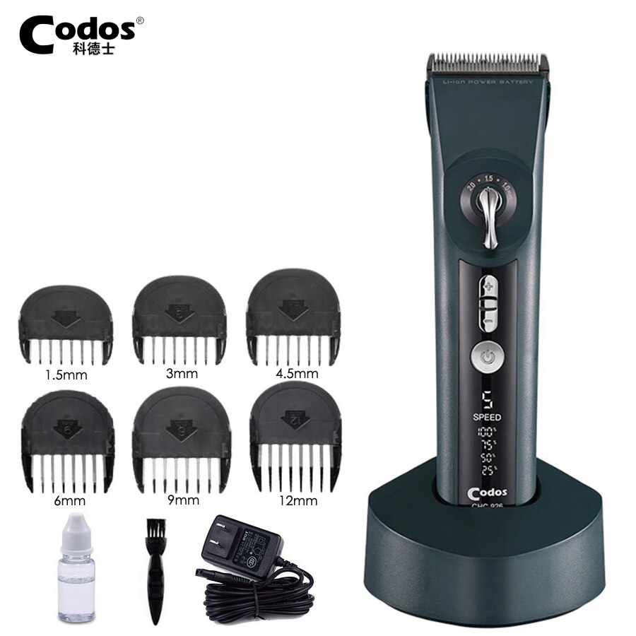 Codos Professionele Oplaadbare Tondeuse Voor Kapper Salon Elektrische Tondeuse Keramische Cutter Snijmachine