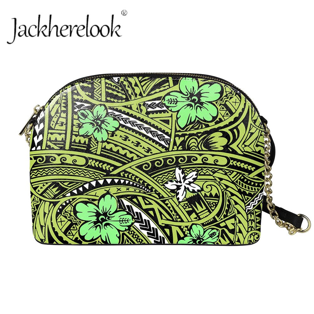 Jackherelook dames crossbody tas met rits en polynesisch hibiscusbloempatroon, prachtige boodschappentassen: Zbab 079 d 49