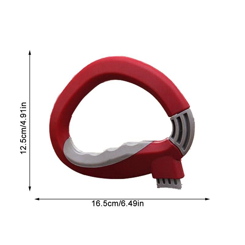 Portable Plastic Vegetable Carrying Tools Large Load Open And Close Type Vegetable Carrying Tools D-type Device Bag Carrier: 6