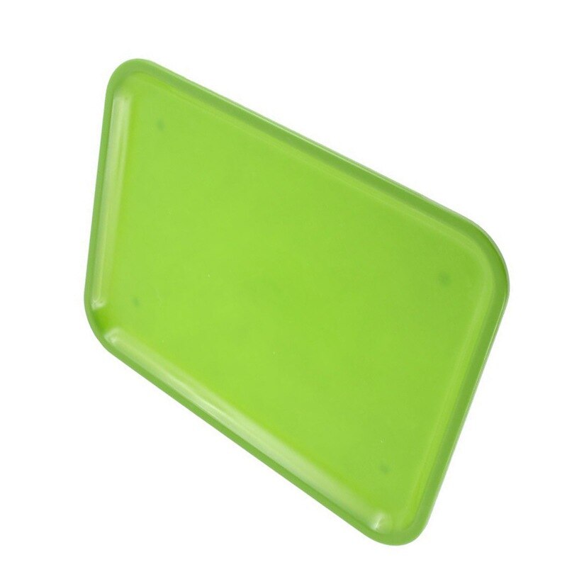 ! 10 inch long rectangle shape serving tray made of plastic