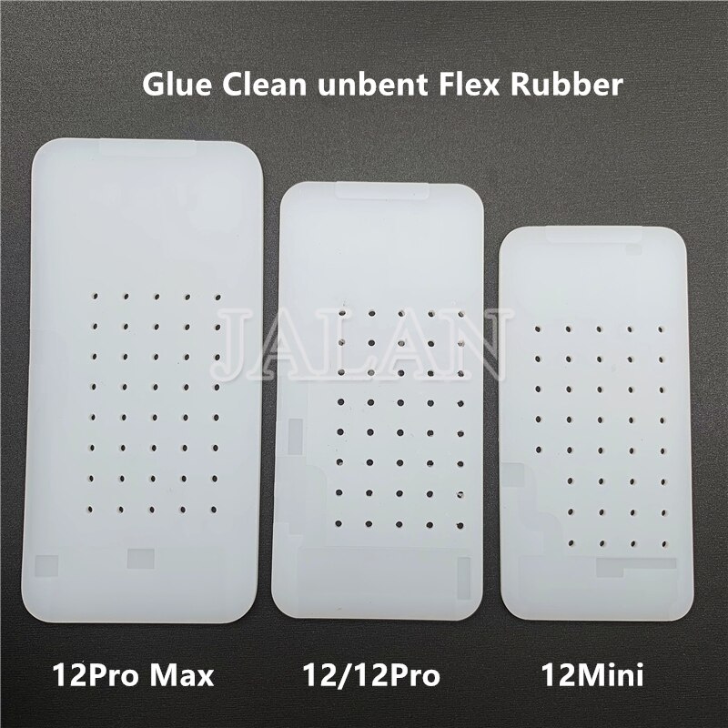 Zuig Siliconen Rubber Mat Voor Ip 13Mini 13Pro 12 11 Pro Max X Xs Xr Lijm Schoonmaken Glas Aparte verwijderen Tool Pad