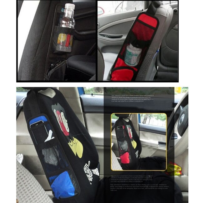 Bolsa organizadora de almacenamiento de asiento de coche, bolsa de viaje para teléfono, contenedor de bebidas, bolsa de maquillaje, Kits de viaje, bolsa de cosméticos