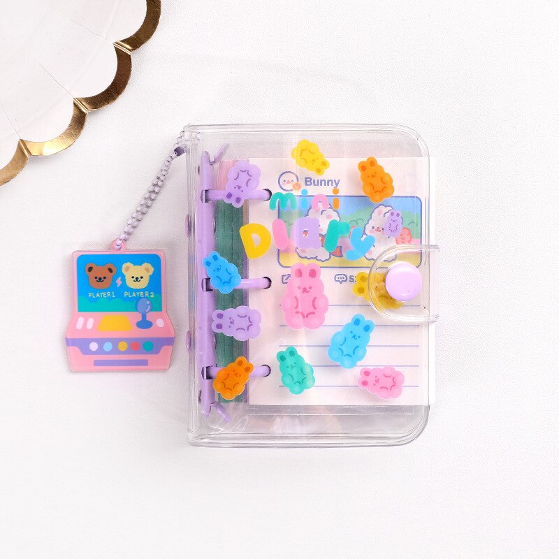 Cute 90 Sheet 3 Holes Loose-leaf Journal Notebook Diary Agenda To Do List Notepad Kawaii School Stationery: 2