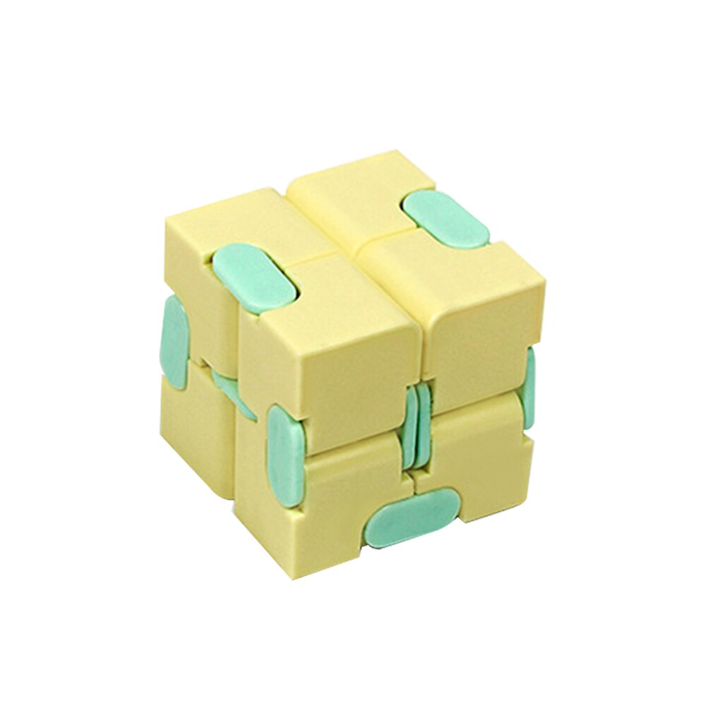 Four corner maze fidget puzzle toys depression suppression toy fun hand game stress brain teaser: Yellow