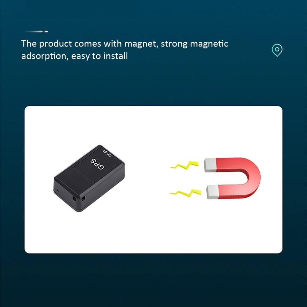 Gf07 mini bærbare magnetiske sporingsenheter forbedret gps-lokalisering med kraftige magnetlokaliseringssystemer mini gps-sporere