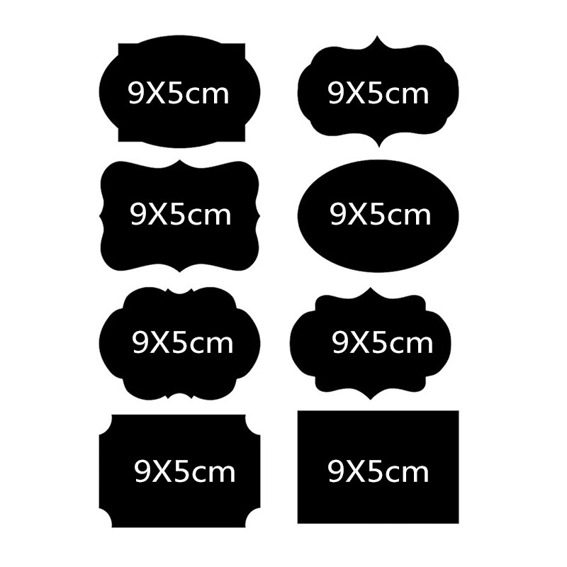 Pegatina para marcar tarros de especias, pegatinas, etiquetas para cocina, reutilizables, almacenamiento impermeable, organizador de botellas, pegatinas, 8 Uds.