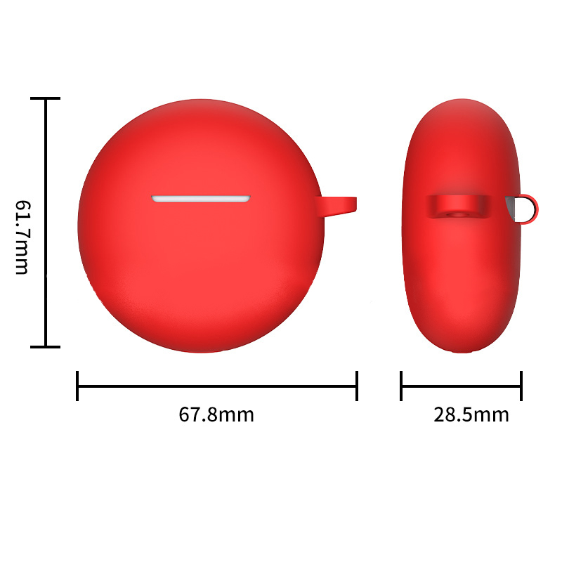 Wireless Bluetooth Earphone Case Suitable for OPPO Enco Buds 2 Shockproof soft Silicone Shell Anti Dust Protective Cover