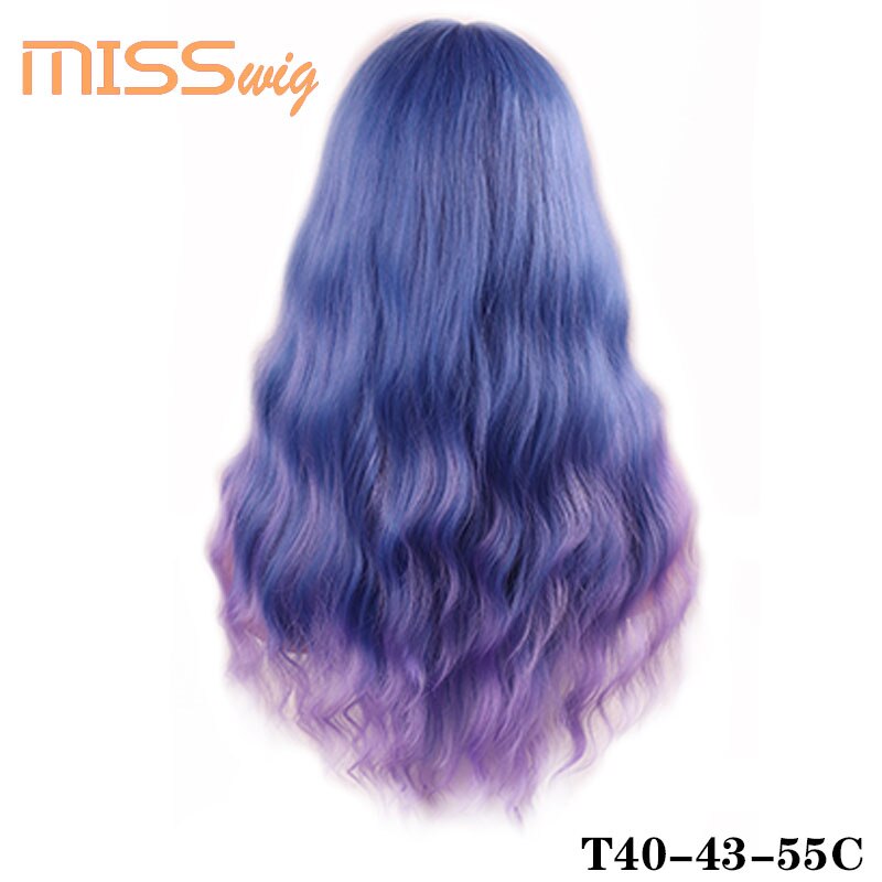 Miss Pruik Lange Golf Pony Zwart Bruin 8 Kleuren Beschikbaar Pruiken Voor Vrouwen Synthetisch Haar Hoge Temperatuur Fiber: #144