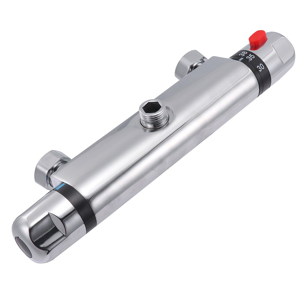 Mixing Water Valve Thermostatic Bar Shower Copper Mixer Valve Tap Full Copper Faucet Intelligent Concealed Installation