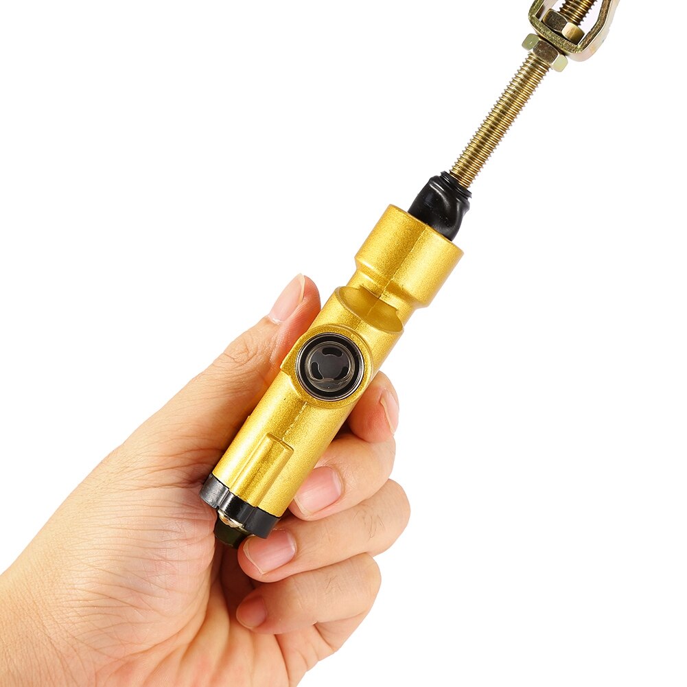 1PC Car Rear Brake Master Cylinder Internal Oil Pot Mounting Flange Center To Center Distance Is 43MM And 53mm Respectively