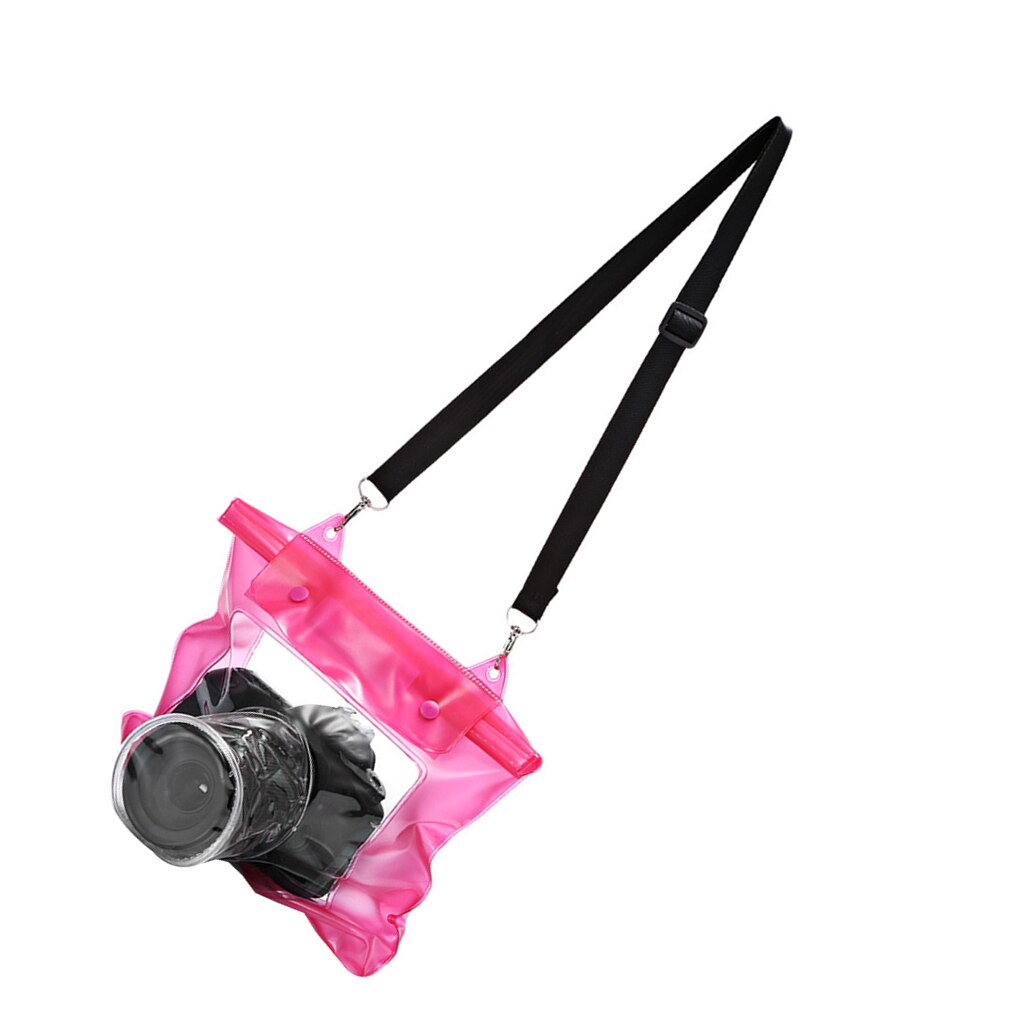 Étui de caméra étanche universel DSLR appareil photo reflex rangement sous-marin sac sec pochette PVC transparente