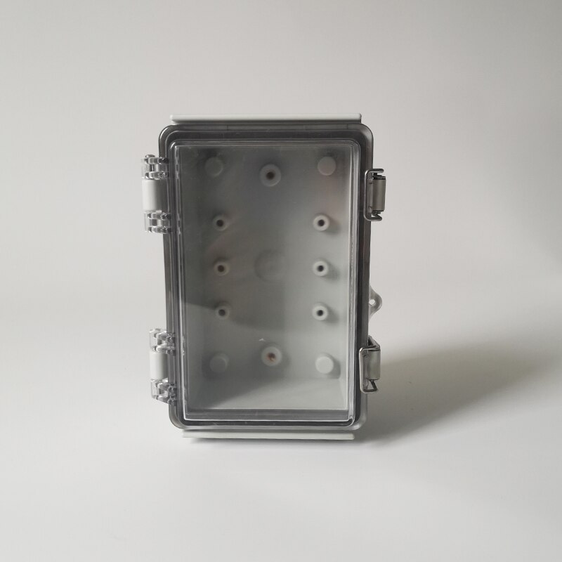 Outdoor waterproof junction box with lock transparent distribution box monitoring power box indoor and outdoor wiring socket box