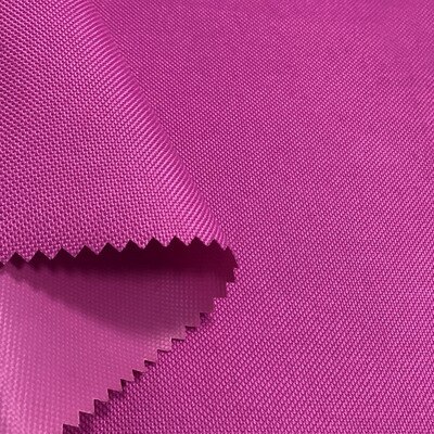 600D Thick Oxford Fabric Waterproof Solid PVC Coated Fabrics DIY Tents Bags Outdoor Shelter Canopy Anti Abrasion Strong Cloth: rose red