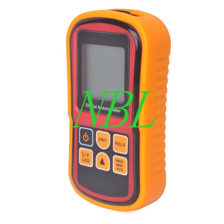 Digital LCD Handheld Anemometer Wind Speed Meter Thermometer 0~45m/s GM8901 Digital LCD Display Wind Meter Measuring Tools