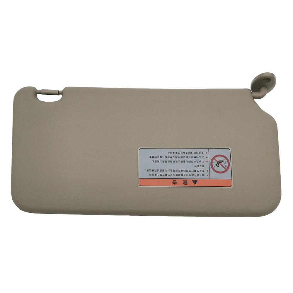 For Suzuki SX4 Car Interior Sun Visor LEFT Sun Shade Sun Shield With Mirror Sunvisor Dark Gray