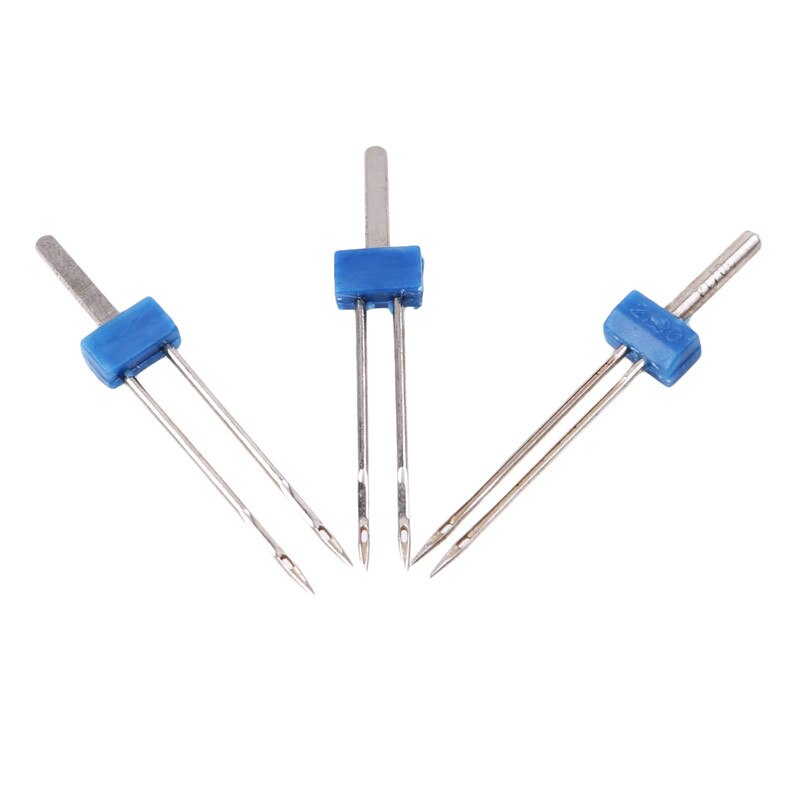 3 unids/pack de agujas dobles multifunción de doble aguja para piezas de máquina de coser Brother para herramientas domésticas máquina de coser casera 976846