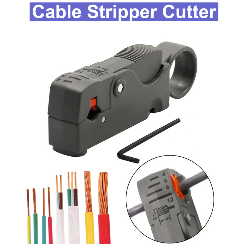 Automatische Striptang Stripper Cable Cutter Strippen Krimptang met Inbussleutel Gereedschap Tangen