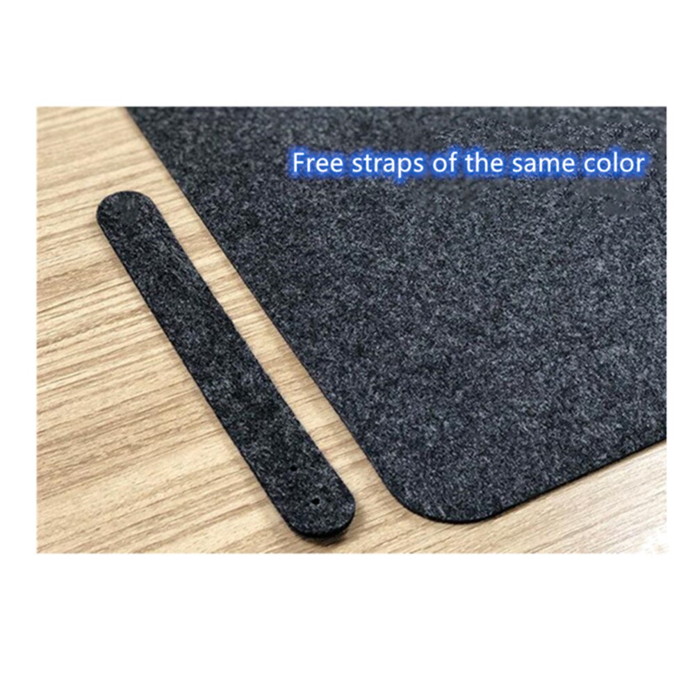 Voelde Muismat Eenvoudige Mannen En Vrouwen Winter Koud Bescherming 3Mm Dikke Desk Mat Desk Mat Oversized Muismat, antislip En Warm