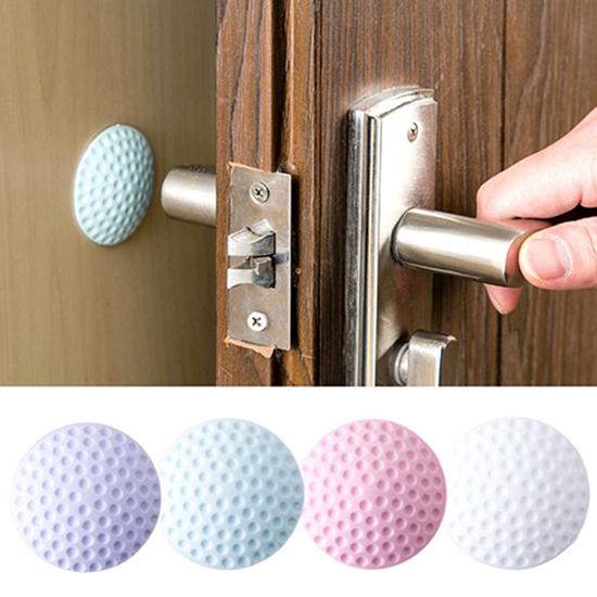Self Adhesive Wall Buffer Stop Protector Door Handle Bumper Stopper Rubber Stop Anti-collision Wall Protection