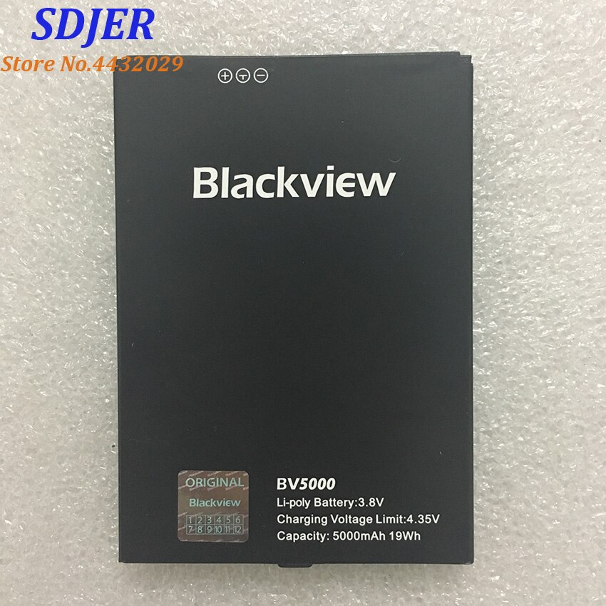 100% nowy Blackview BV5000 5000mAh Li-jon bateria zapasowa zapasowa zamienna akcesoria akumulatory dla Blackview BV5000