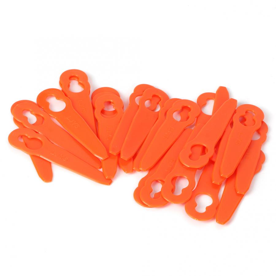 Lot de 24 lames de rechange en plastique pour tondeuse à gazon stihl polycut 2-2