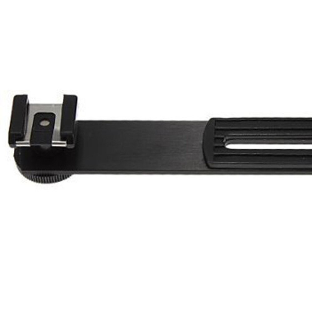 Arm Camcorder Metal Flash Lamp Fill Light Universal Tripod Stand Shoe Camera Bracket Dual Head