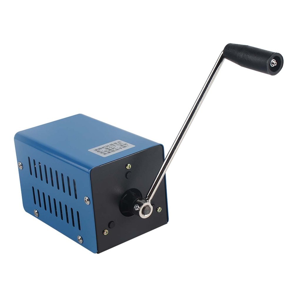 Générateur de manivelle manuel Portable 20W | Multifonctionnel pour l'extérieur pour la survie des urgences