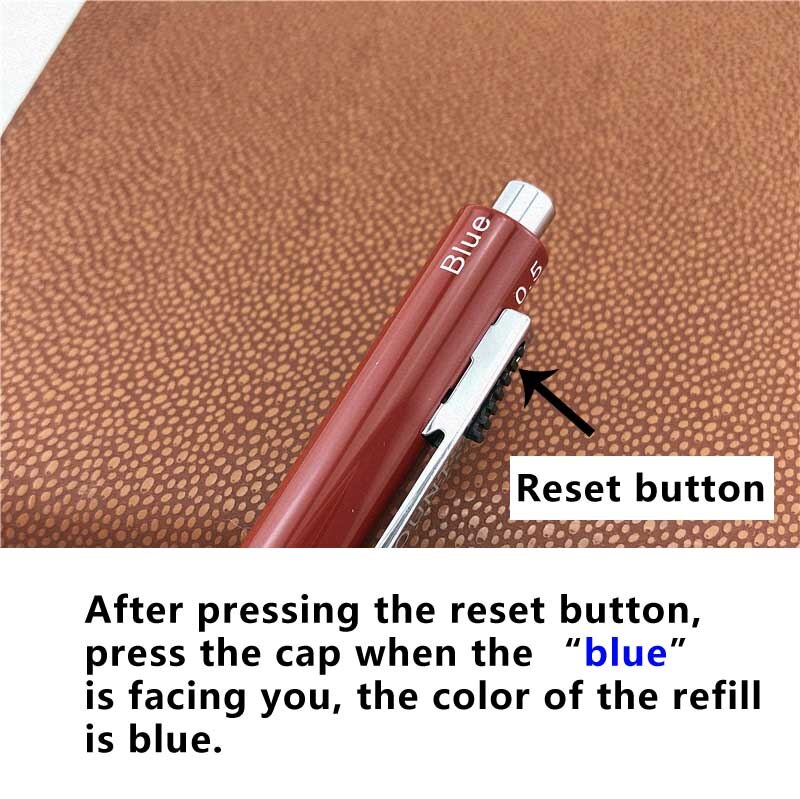 luxury ballpoint pens for writing School Office supplies study Multifunctional pen 3 ink colors in 1 pen