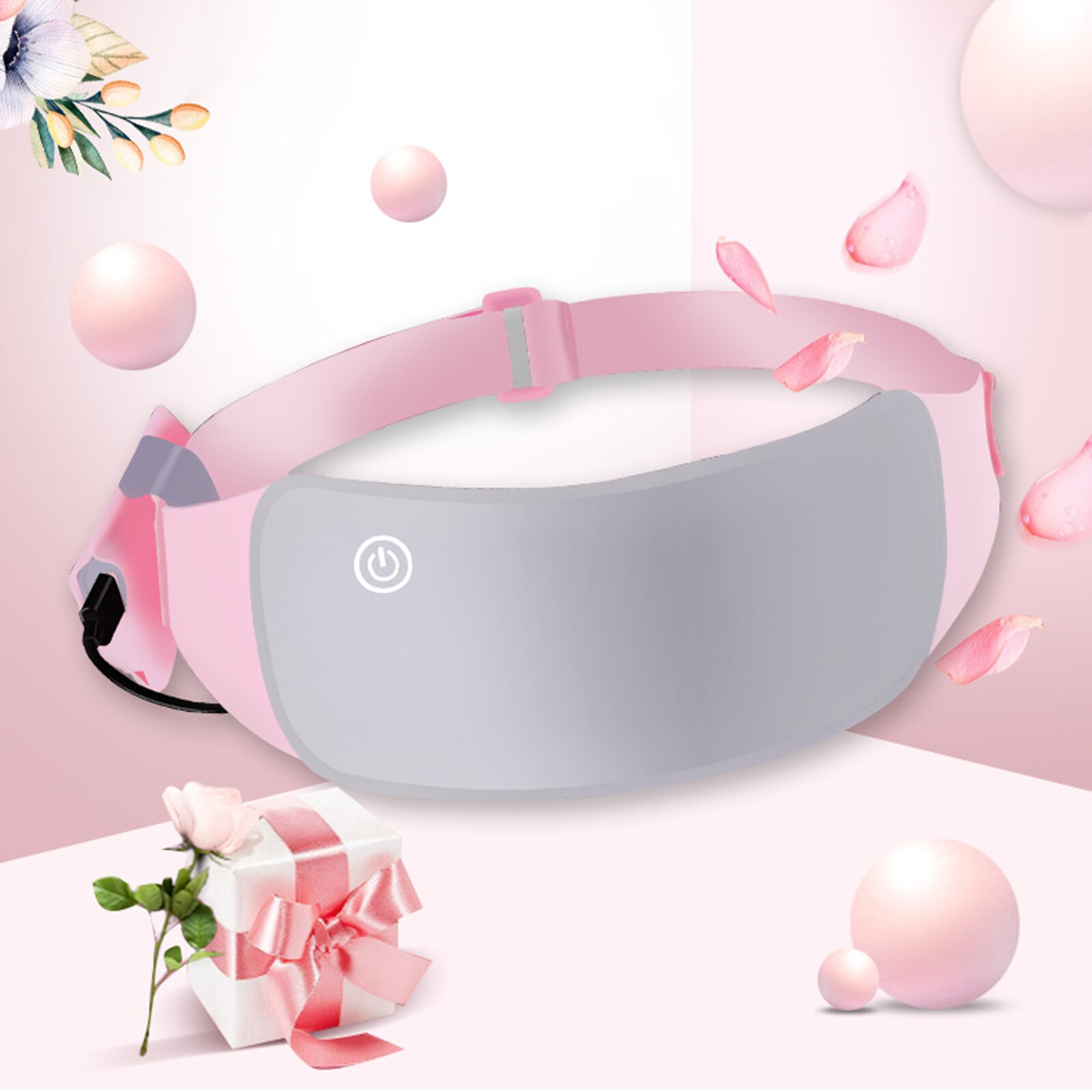 Verwarming Pad Lumbale Krampen Verwarming Riem Usb Draagbare Warm Paleis Riem Onderrug Menstruele Warmte Pad