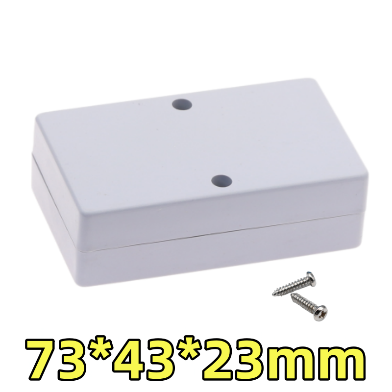 1pc Waterproof Black/white Housing Instrument Case ABS Plastic Project Box Storage Case Enclosure Boxes Electronic Supplies: Gold
