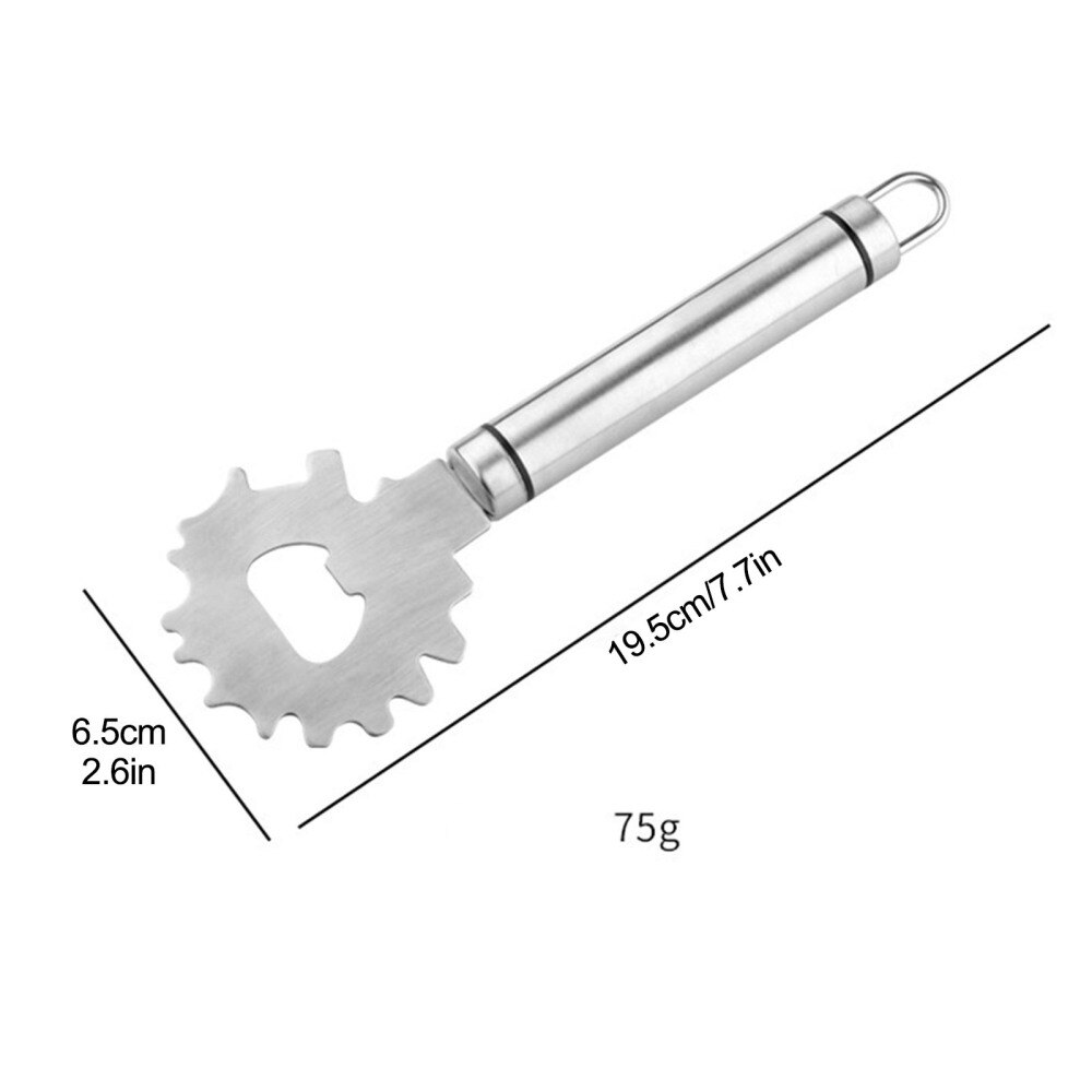 Grill Scraper Tool For Cleaning Metal Grilling Smoker Oven BBQ Brush Tools Stainless Steel With Bottle Opener Outdoor Cleaner