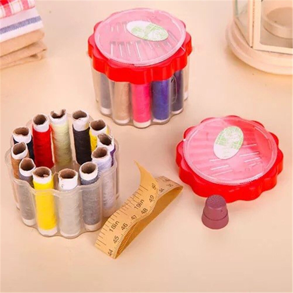 Polyester Spool Sewing Thread Hand Quilting Sewing Machine Embroidery Sewing Thread Home DIY Sewing Accessories 1Set