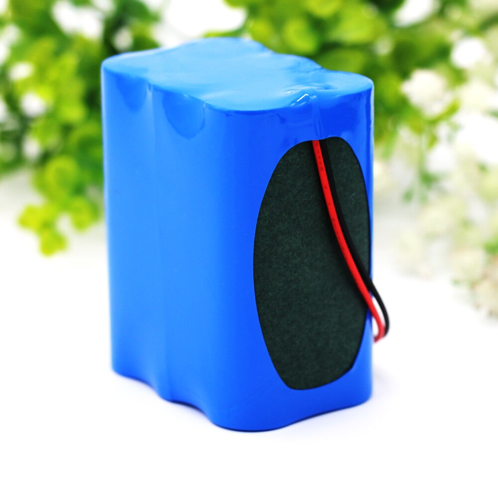 KLUOSI 12 V Batterij 3S2P 11.1 V/12.6 V 5000 mAh 18650 Lithium-ion Batterij met 5A BMS voor LED Lamp Licht Backup Powe Etc