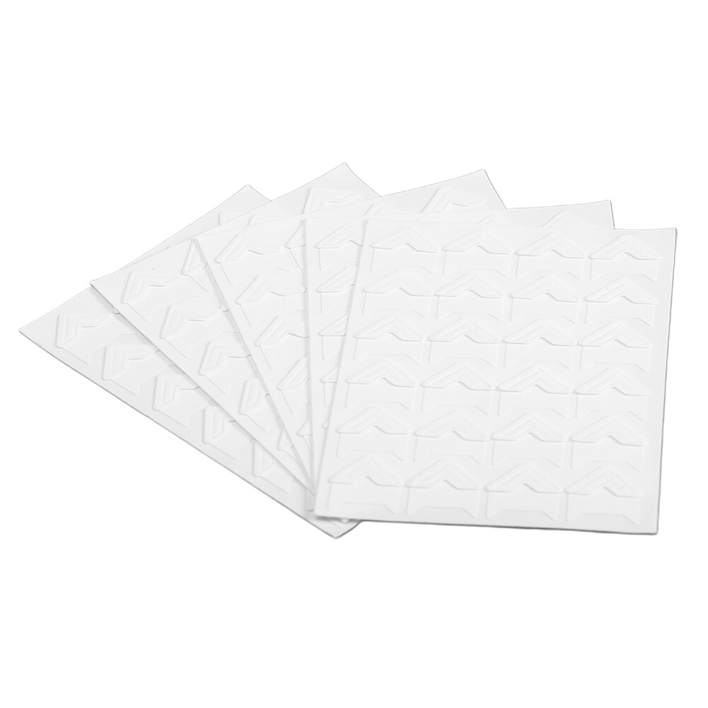 5 feuilles d&#39;autocollants coins de Photo, papier auto-adhésif, pour montage de Photo, pour Scrapbooking, Album