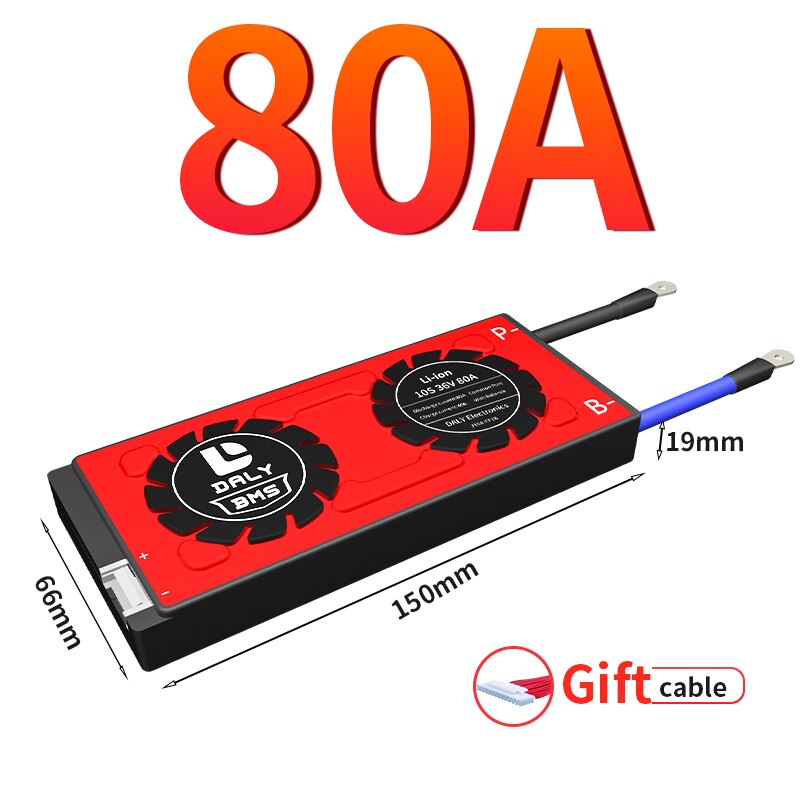 6s 24v 15a 20a 30a 40a bms sistema de gestão da bateria pcba 18650 acessórios para 18650 bateria de íon de lítio com equilíbrio: 80A