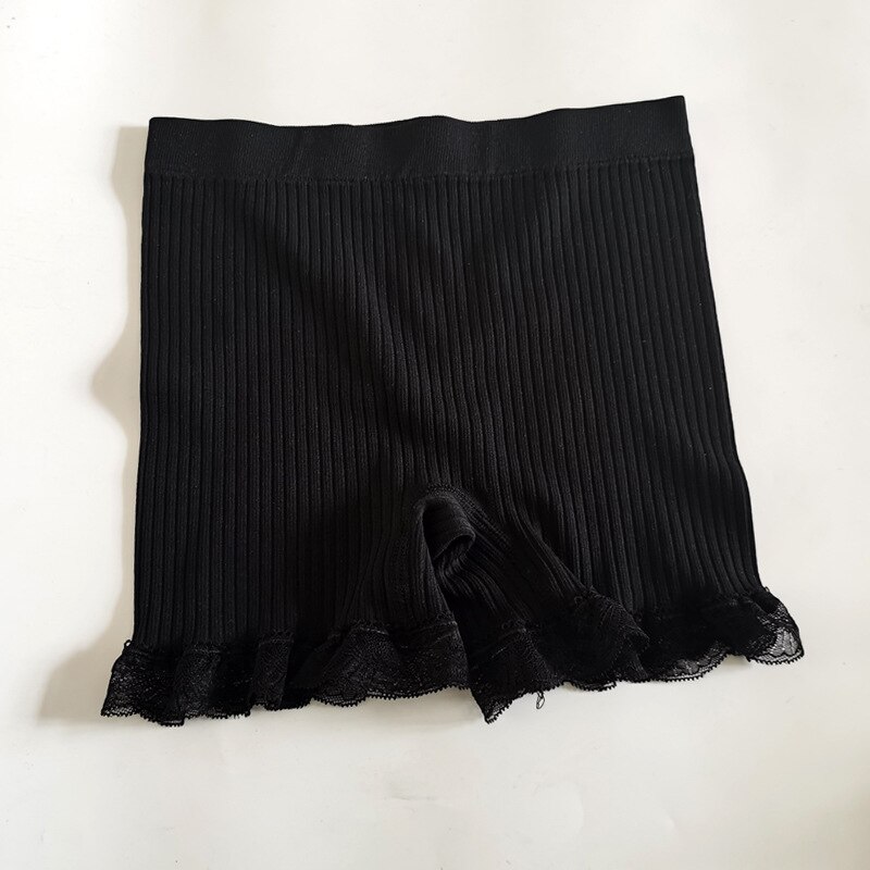 Katoen Kruis Draad Veiligheid Korte Broek Vrouwen Naadloze Kant Boxer Slipje Lingerie Boyshorts Knickers Underpants