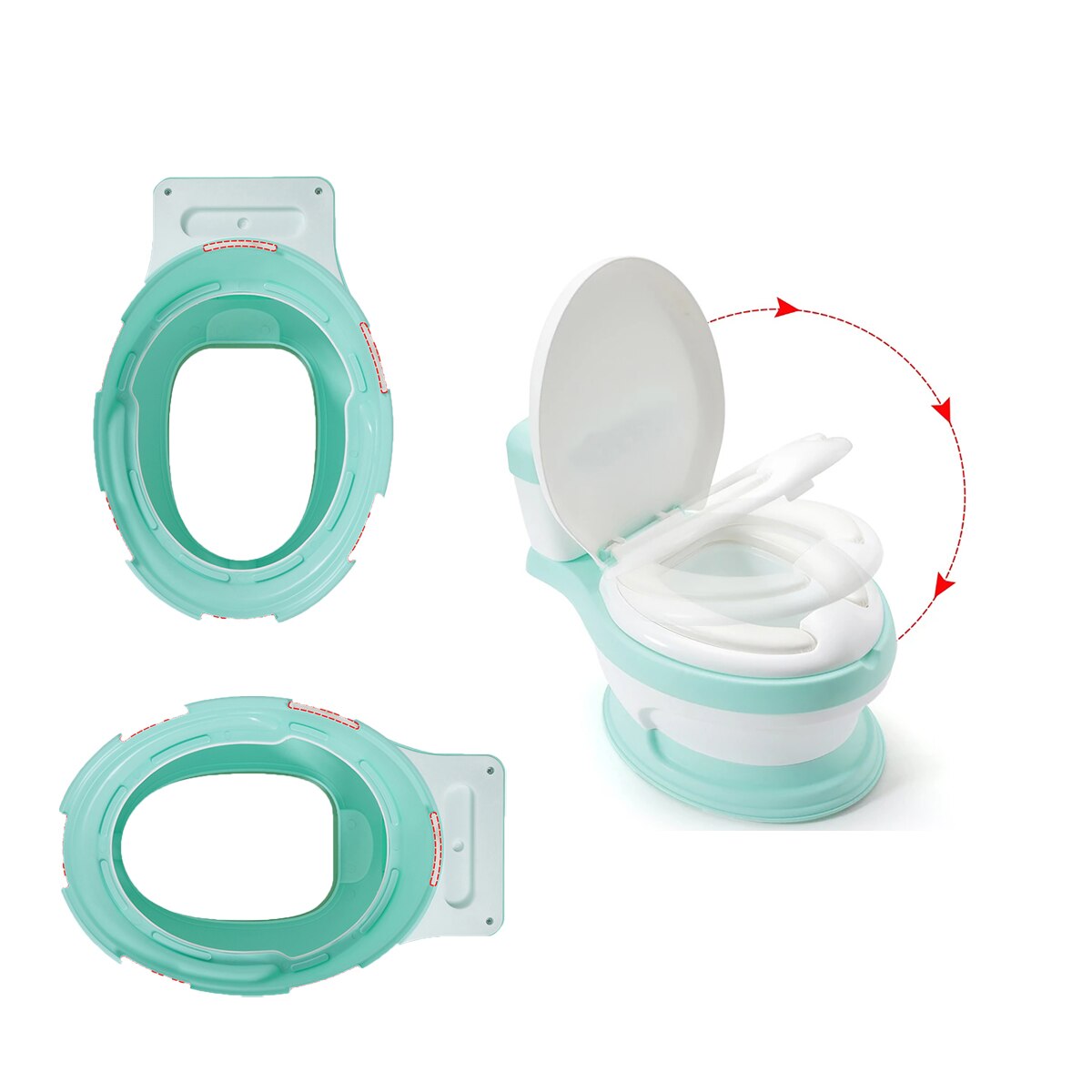 Baby Potty Training Seat, High Grade Portable Cute Baby Pot For Children Potty 0-7 Years
