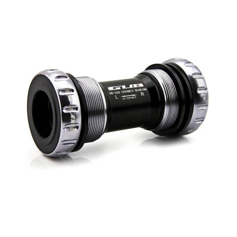 Gub engelsk gjenget bsa 1.37 × 24t bb68 bb73 vei mtb sykkel bunnbrakett keramiske sykkellager: titan
