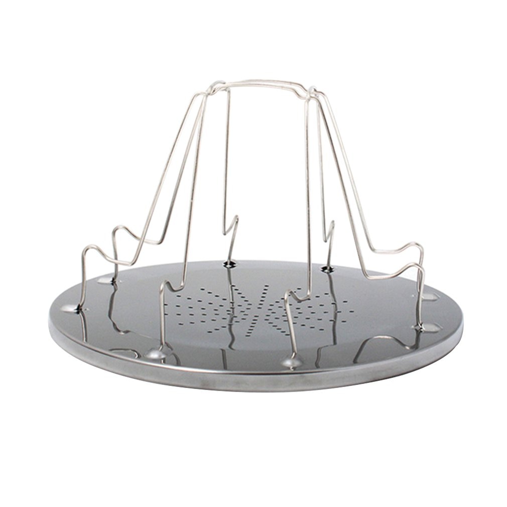 Porte-pain en acier inoxydable, grille-pain pliable et Portable, pour Camping en plein air, multi-usages: Default Title
