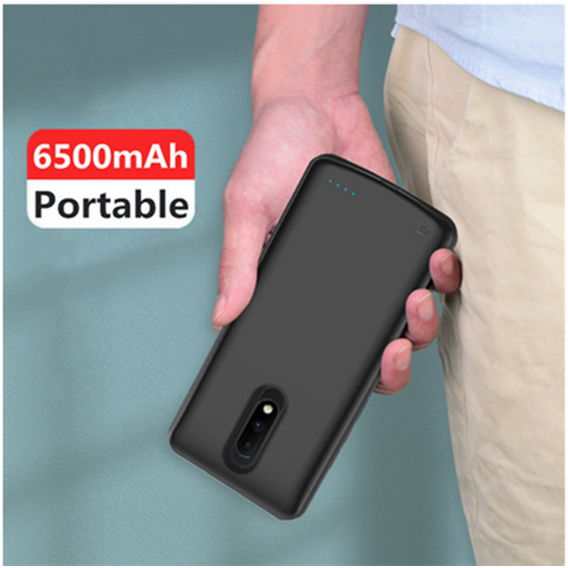 Neng Dunne Charger Case 6500Mah Voor Oneplus 7 7Pro Externe Batterij Case Shockproof Power Bank Opladen Power Cover Batterij case