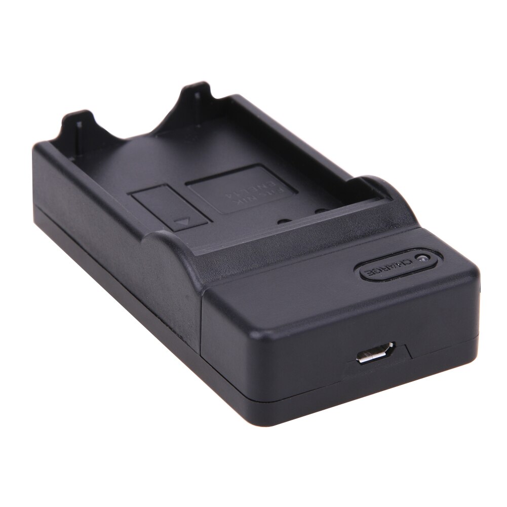 Dc 5v 400 mah usb oplader kamera batteri strømforsyning dock kamera akkumulator oplader dock til nikon en -el14