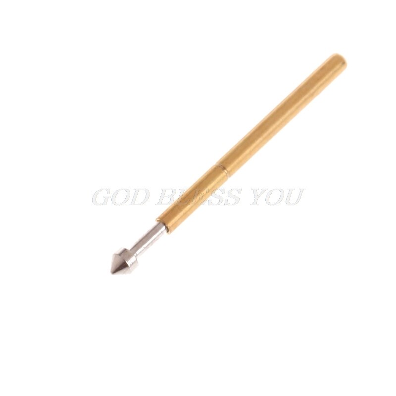 Sonda de prueba de resorte Pogo Pin, diámetro de P75-E2, 100mm de longitud, 1,3mm, , 16,5 Uds.