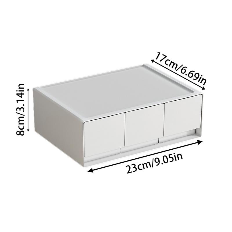 Desk Drawer Organizer Stackable Under Desk Drawer Small Drawer Organizer Under Desk Drawer Desktop Storage Organizer Buckle