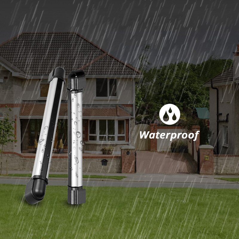 Wireless Anti-pet 433Mhz IR Beams Infrared Barrier Detector 20 Meters For Home Yard Door Gate Alarm System 433MHz