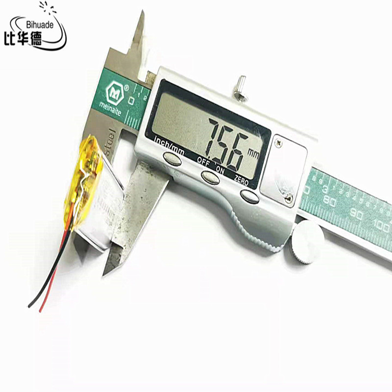 Batteria da litro 3.7V 800MAH 802050 batteria ricaricabile LiPo ai polimeri di litio per Mp3 cuffie pad DVD fotocamera bluetooth