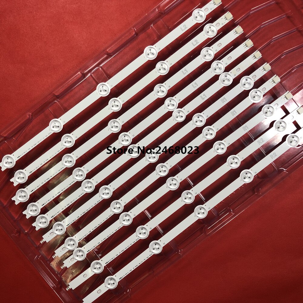 Ledet bakgrunnsbelysning stripestang til  lg 42 tommer  tv 42 ln 540v 42 ln 613v 42 la 620v lc420 pga 42 ln 575s 42 la 62 42 ln 578v 42 ln 575v 42 ln 5710 42 ln 540v