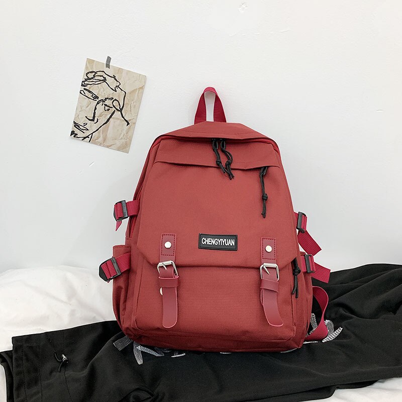 Damenrucksack für sterben schule, Teenager, mädchen, jungen, schultaschen, mittelstufenschüler, Rucksack Ich bin lässigen Hochschule-stil: verrotten