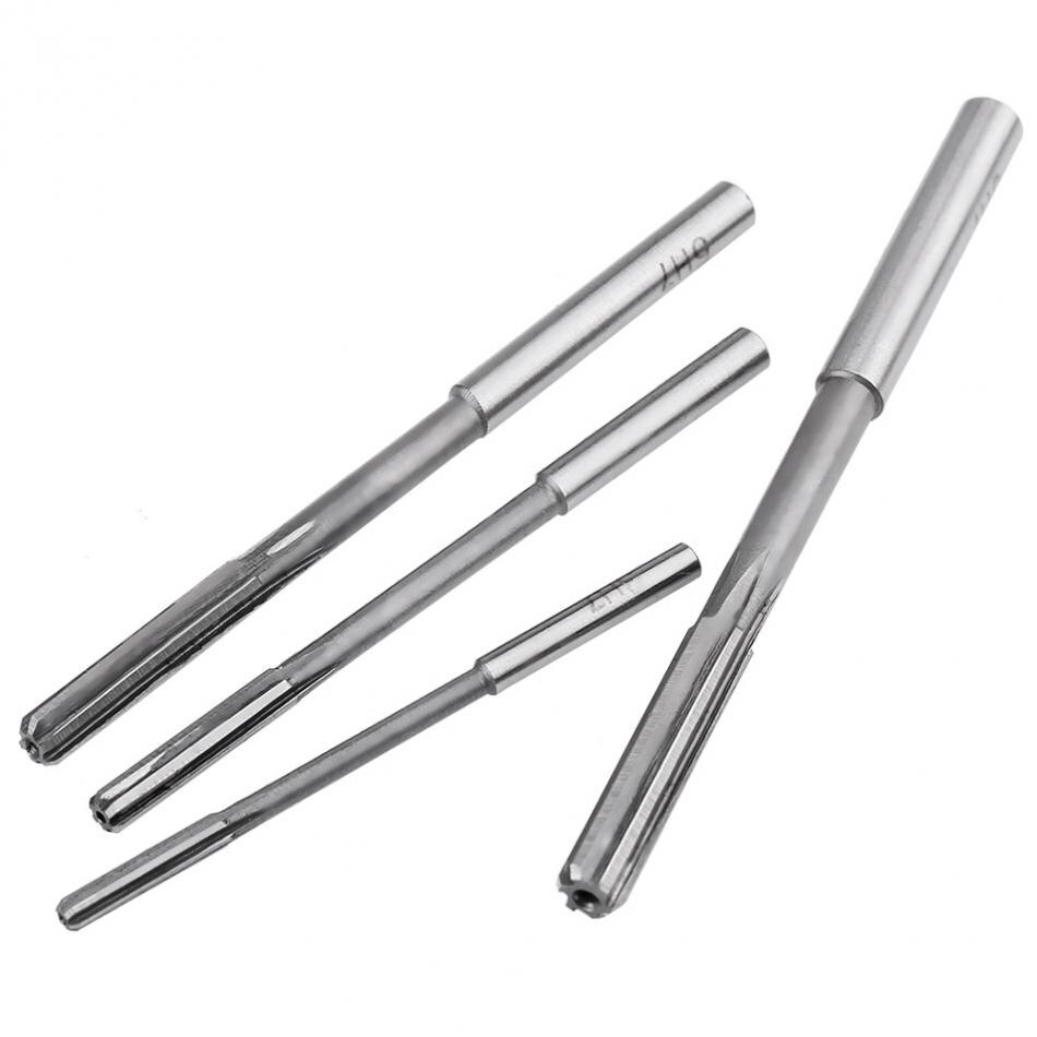 Set Alesatore A Macchina, 10pcs HSS H7 Flauto Diritto Alesatore