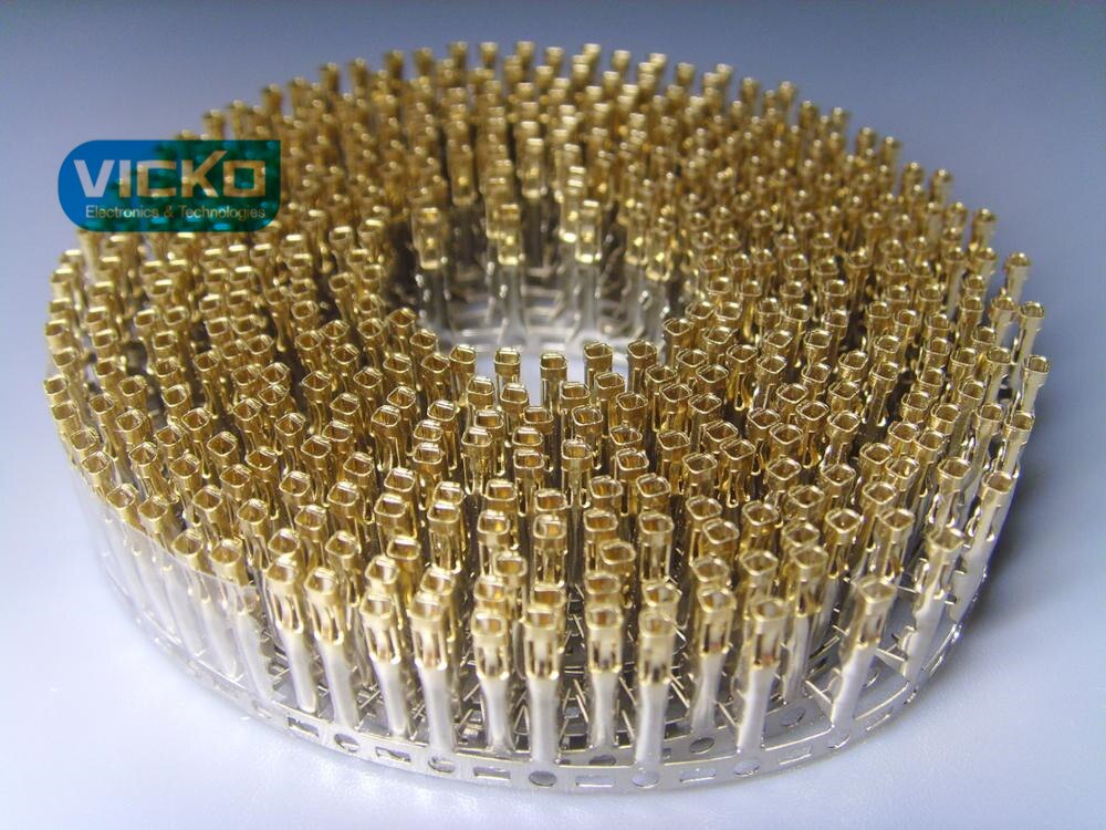 [VK] 200pcs Vrouwelijke Pin Dupont Connector Vergulde 2.54mm